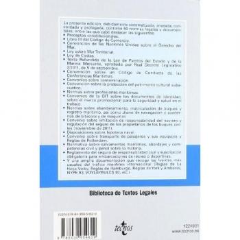Legislación marítima y fuentes complementarias
