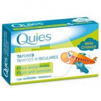 Tapones de oído de silicona anti-presión para niños (2 unidades)