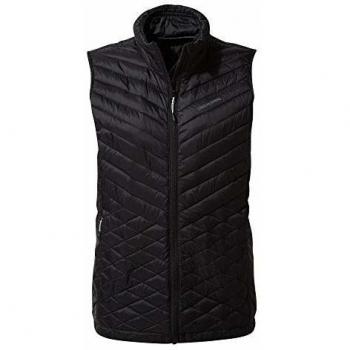 Craghoppers Chaleco Expolite para Mujer, Mujer, Calentadores de Cuerpo, CWB843 80008L, Negro, 36