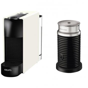 Krups Nespresso XN1111 - Cafetera eléctrica independiente, 1260 W, 19 bar, 0.7 L, Totalmente automática, Máquina de café en cápsulas, Blanco