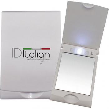 Espejo de bolsillo con luz LED de Italian Design