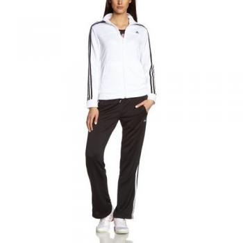 adidas Trainingsanzug Sia Jersey Suit - Chándal, color blanco roto, talla S