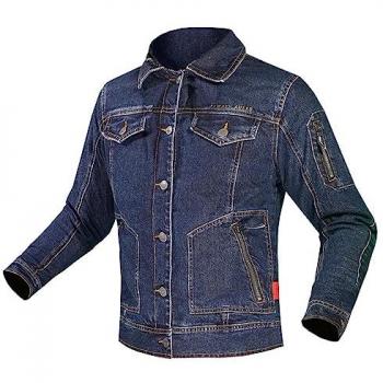 Chaqueta de Motocicleta LS2 Oaky Lady - Estilo Moderno, Chaqueta textil de moto para mujer, Azul, Talla 4XL, Diseño moderno y funcional
