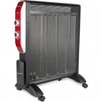 Orbegozo RMN 2050 - Radiador de mica, 2 potencias de calor, termostato regulable, sin fluido, protección contra sobrecalentamiento, recogecables, 2000 W