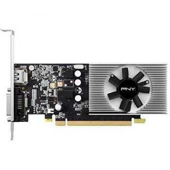 Tarjeta Gráfica PNY GeForce GT 1030, 2GB GDDR5, HDMI y DVI-D, Bajo Perfil, Reloj a 1468 MHz