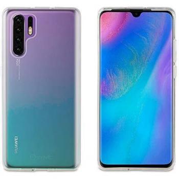 muvit funda compatible con Huawei P30 Pro + protector pantalla vidrio templado curvo marco negro