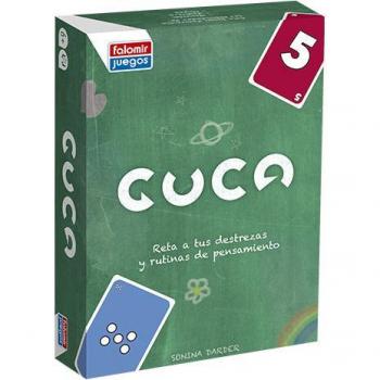 Juego de Mesa GUCA 5 - Juego de Estrategia y Lógica para Formar Tríos, Escaleras o Relaciones Lógicas
