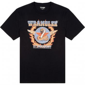 Wrangler Men's Regular Fit T-Shirt in Real Black
