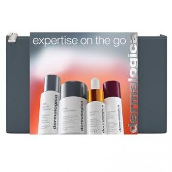 Dermalogica Daily Skin Health Travel Set: Glycolic Cleanser, Microfoliant, Biolumin-C Serum & Retinol Serum