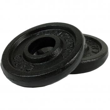 Tunturi Weight Plates Discos Pesas, Unisex Adulto, Black, 1