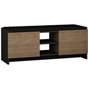Homitis Zapatero, Zulla, Madera, Anthracite/sonomo, 37 x 110 x 43 cm