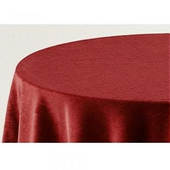 Falda para Mesa Camilla Modelo DELUXE 793, Color GRANATE 706, Medida Redonda 80/223cm Ø