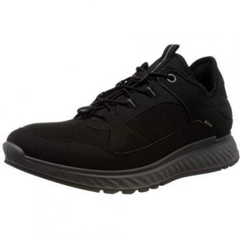 Ecco Men's Exostride Low-Top Sneakers, Black, Size 45