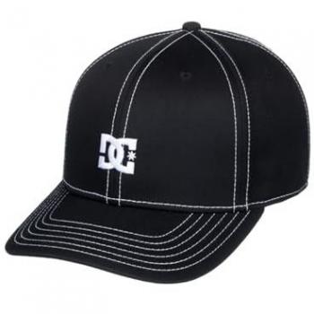 Gorra Snapback DC Shoes Cap Star para Hombre Negro con Ajuste Posterior a Presión