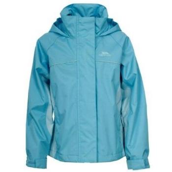 Trespass Sooki 7-8 Bleu - Chubasquero para niña, Color Azul Claro, Talla UK: Age 5-6