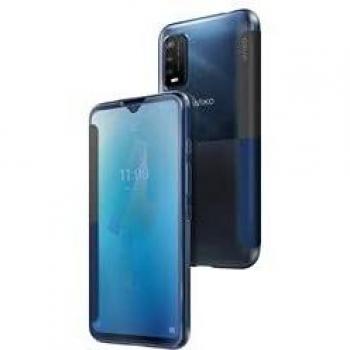 Transparent Touch Window Easy Folio Case for Wiko Power U10/U20 - Green