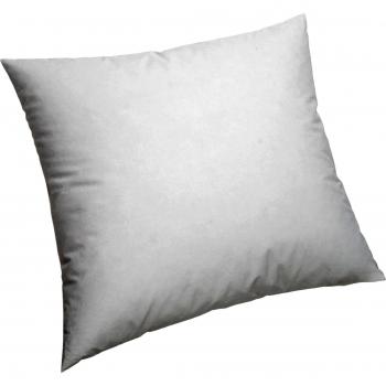 Pikolin Home Anti-ácaros - Almohada de fibra, con funda de 100% algodón, firmeza media, 60 x 60 x 16 cm