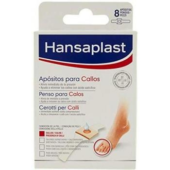 Hansaplast Apósitos para Callos, Cuidado de Pies - 8 Unidades