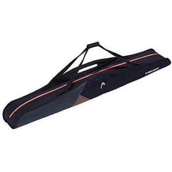 Headgear Womens Single Ski Bag Bolsa de esquí Individual, Mujer, Negro, 47.5 LTR