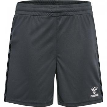 Hummel Pantalones Cortos Authentic PL para niños, tejido ligero, secado rápido, cintura elástica con cordón ajustable, diseño clásico de la marca Hummel