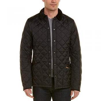 Barbour Black Heritage Liddesdale Quilt Jacket