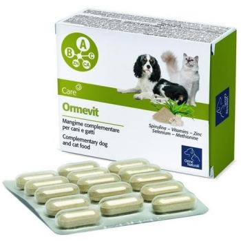 Suplemento Multivitamínico Ormevit para Perros y Gatos - 60 Compresas