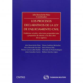 Los procesos declarativos de la Ley de Enjuiciamiento Civil - Problemas actuales, soluciones jurisprudenciales y propuestas de reforma a los diez años ...