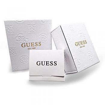 Pendientes Guess Forever Links de acero plateado JUBE02189JWRHT-U para mujer