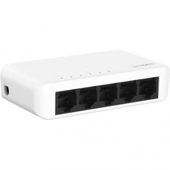 Strong SW5000P Switch Gigabit Ethernet de 5 Puertos Blanco