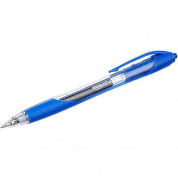Amazonbasics z boligrafos de punta retractil y tinta de gel pack de 12unidades punta fina color azul