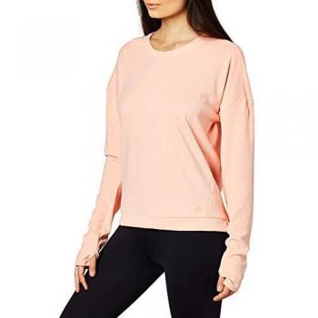 adidas Runr Cru W Sudadera, Mujer, rosbri/HTHR, L