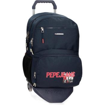 Mochila escolar Pepe Jeans Dikran con carro y doble compartimento