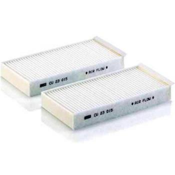 Original MANN-FILTER Filtro de habitáculo CU 23 015-2 – Paquete de filtros de habitáculo