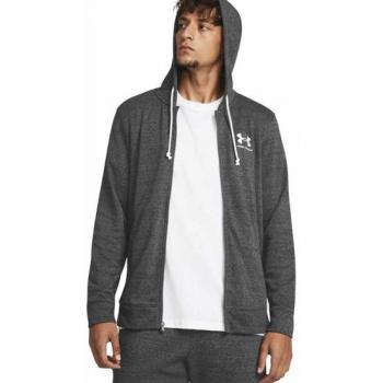 Under Armour Rival Terry Full Zip Hoodie - Men's XS - Dark Gray