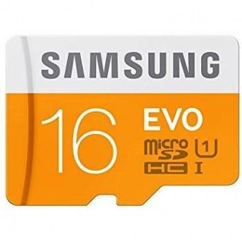 Samsung Evo MB-MP16DA/EU - Tarjeta de memoria Micro SDHC de 16 GB