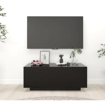 vidaXL TV Cabinet Black 100x35x40 cm Engineered Wood