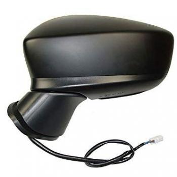 Espejo retrovisor Alkar 6159669, Espejo Exterior para Coche, compatible con diversos modelos, diseño aerodinámico, ajuste manual, vidrio convexo para mayor visibilidad