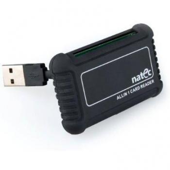 LECTOR DE TARJETAS NATEC ALL IN ONE BEETLE SDHC USB 2.0