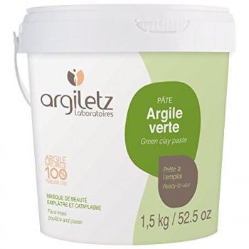 Pasta de Arcilla Verde Argiletz 1,5 kg lista para usar