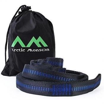 Arctic Monsoon Hamaca portátil, paracaídas en nylon Hamaca 400 lbs