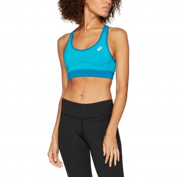 Asics Racerback – Sujetador deportivo, mujer, Racerback, Arctic Aqua, large