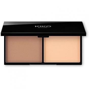 KIKO Milano Smart Contouring Palette 03 | Paleta con polvos bronceadores e iluminador para realizar el contouring