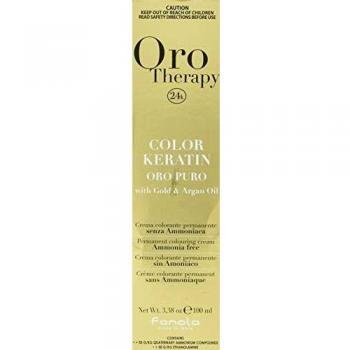 Fanola Oro Therapy Platinum Blonde Color Keratin Hair Dye 100 ml