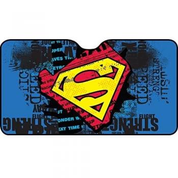 Parasol Superman CZ10974 - Protección Solar para Coche - Medidas 130 X 70 cm