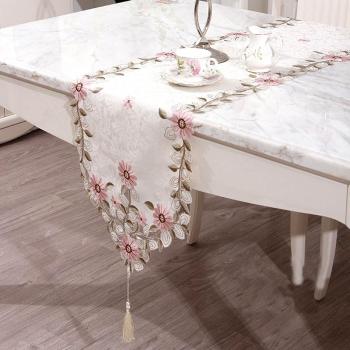 XGMSD Creativo Corredor De La Tabla Bordado Algodón Paño Corredor De La Tabla Multicolor Múltiples Tamaños.,I-40x150cm