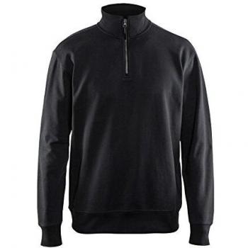 Blaklader Half-Zip Trucker Collar Sweatshirt