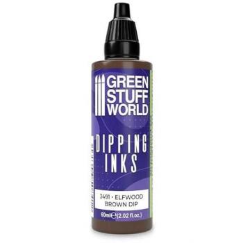 Tinta de Inmersión Marrón Elfwood 60 ml - Alta Contraste GSW