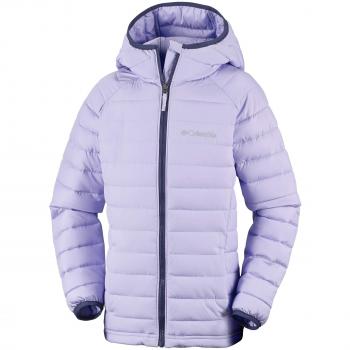 Columbia Girls Winter Jacket Powder Lite Girls Hooded, Größe:XL, Farbe:Soft Violet