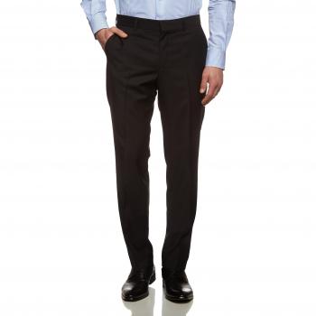 Tommy Hilfiger Rhames Stssld99001 - Pantalón de traje para hombre, color Negro 099, talla 46