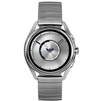 Emporio Armani Mens Digital Watch with Stainless Steel Strap ART5006
